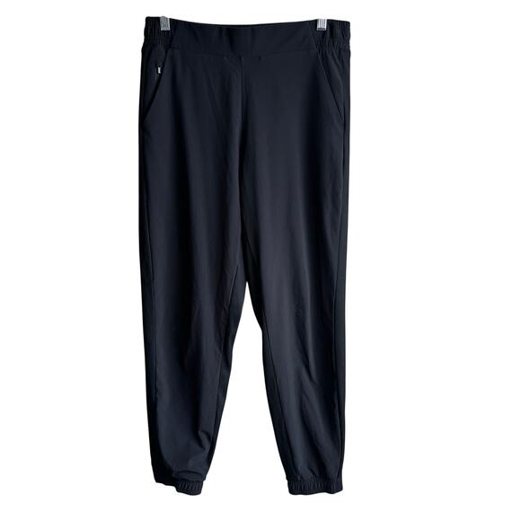 Athleta Brooklyn Lined Jogger Pant Cold weather Black 8 631612 - Picture 1 of 10